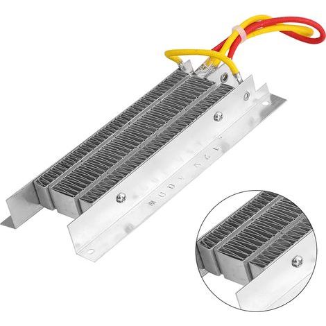 Élément chauffant PTC en céramique 400W 12V avec thermostat et isolation (1/5)