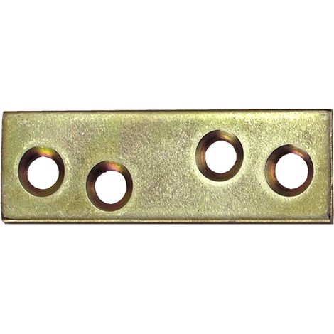 CONDY - LASTRINE PIATTE ZINCATE GIALLE 78X18X2MM PZ2