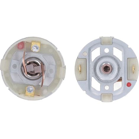 Balais de Moteur en Carbone RS550, 2 Pièces avec Support de Remplacement pour Perceuse-visseuse, ABS et Alliage d'Aluminium (1/5)