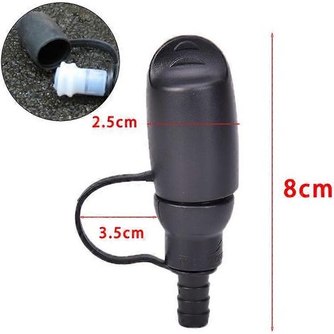 Poche à eau portable en TPU avec valve mordante, système d'hydratation pour sac à dos, accessoires de camping et de randonnée