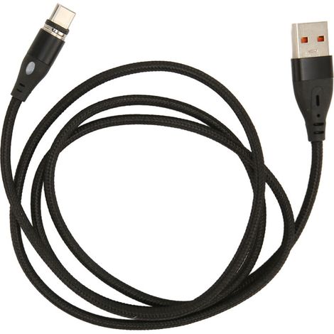 Câble de Charge Magnétique Type C 120W Super Rapide 9 Broches avec Adaptateur pour Téléphone et Ordinateur Portable (1/4)