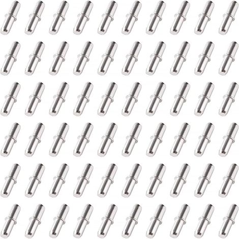 60 Stück 20x5 mm Regalstifte, Regalstützstifte, für Küchenschränke und Bücherregale (1/5)