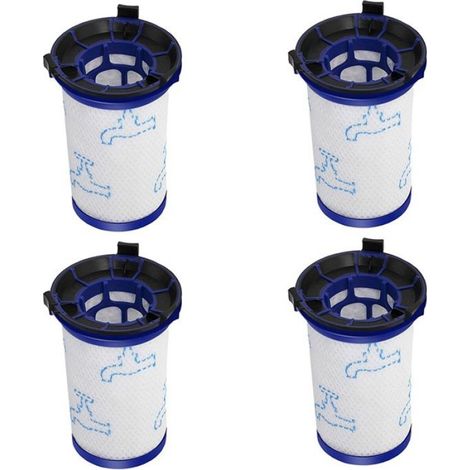 Ensemble de 4 Filtres HEPA pour Rowenta Air Force 360 RH9037 RH9038 RH9039 RH9051WO RH9057WO RH9086WO Aspirateur ZR009001 (1/4)
