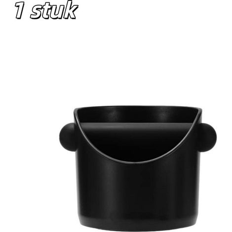 pièce - Bac à marc de café - Bacs de frappe - Résistant aux chocs et durable - Bac de pressage style Barista - Avec tige de pression amovible - Fond antidérapant - Accessoires pour machines à espresso (1/5)
