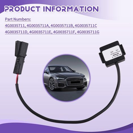 4G0035711A ist ein Bluetooth-Mikrofon, das für Audi A6L, A7, A8, A4L, Q3, Q5, Q2 und Q7 geeignet ist. (1/4)