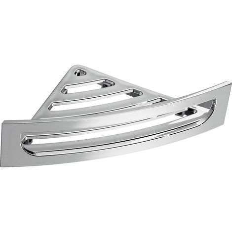 Porta oggetti angolare ABS cromato serie Clip CP80 Gedy (1/3)