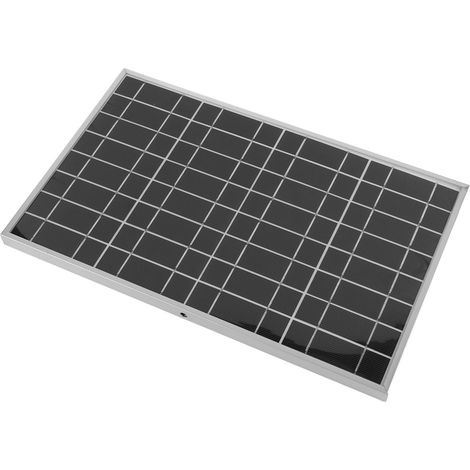 30-W-Solarpanel-Set, polykristallines Silizium-Solarladepanel mit 40-A-Regler, geeignet für Autos, Wohnmobile und Boote. (1/4)