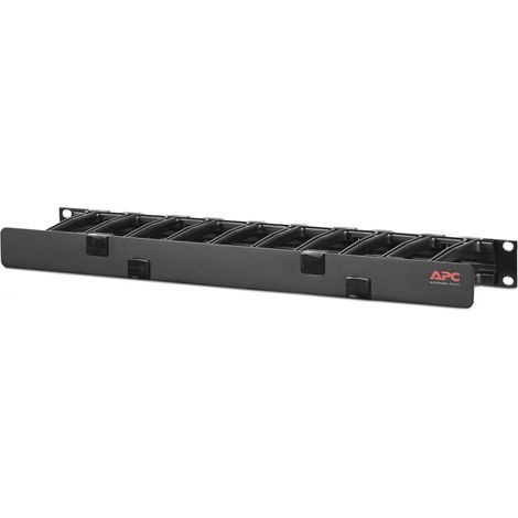 apc AR8602A panneau de gestion de câbles noir 1U (1/2)