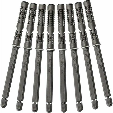 Supports étagères murales invisibles – Lot de 8 – Capacité de charge 40 kg – Acier trempé pour fixation sur bois et maçonnerie (1/5)