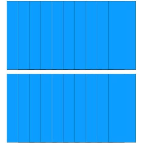 Pool Repair Patch - 20 Stücke - Selbstklebende, wasserdichte und langlebige PVC-Aufkleber