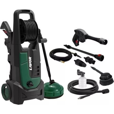 idropulitrice elettrica a freddo con sonda lavor "lvr1 extra 145" 145 bar 420 l/h 2100w