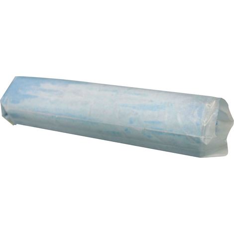 Pâte à polir bleue CALFLEX avec disques en tissu, poids de 500 g et haute abrasivité.