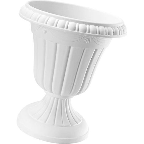 Pot de fleurs en forme d'urne, pot de fleurs pilier, colonne, vase, support extérieur pour mariage, jardinières hautes, pots romains, style marocain (1/5)