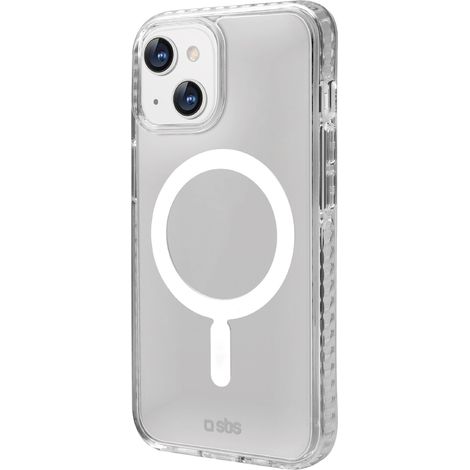 SBS Cover Trasparente Aggancio Magnetico Per  Iphone 14 Plus  Ricarica Wireless Magsafe (1/4)