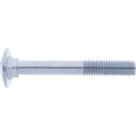 Vite a testa tonda con quadro sottotesta zincata M10x75 8.8 UNIVERSALE 603107588 (1/3)