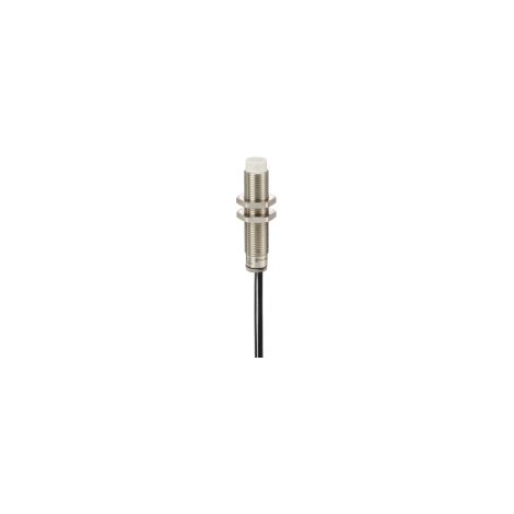 Télémécanique sensore induttivo M12 - L 53 mm - ottone - Sn 4 mm - 24-240 Vca/Vcc - cavo 2 m - XS612B1MBL2