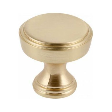 GTV SONET Möbelknopf, gebürstetes Gold, GZ-SONET-1-18