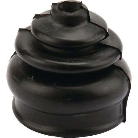 Soufflet de cardan 60mm – Caoutchouc élastique noir – Protection levier de vitesse et frein – Compatible tracteur et tondeuse (1/2)