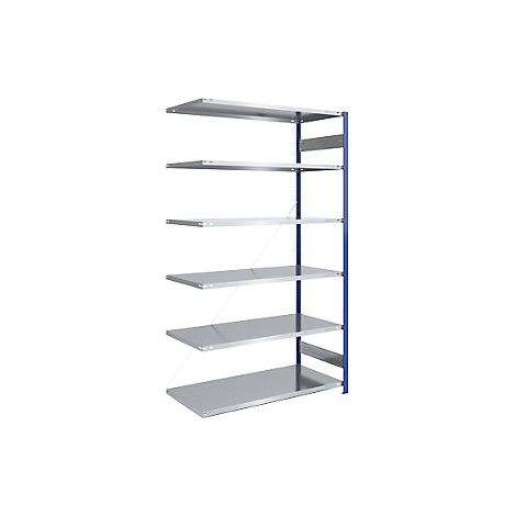 eurokraft pro Scaffale a innesto per magazzino montanti blu (1/2)