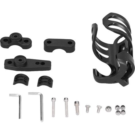 Support de verre d'eau réglable, support universel de bouteille de boisson pour guidon, protection de moteur (1/5)