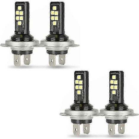 ampoules LED H7 pour phares (feux de croisement), 60 000 lm, 6 000 K, 220 W, blanc froid (1/5)