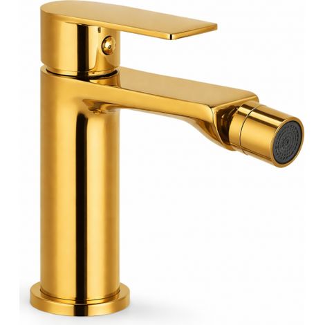 Miscelatore Rubinetto Oro Opaco Monocomando Ottone Aeratore Orientabile 94013