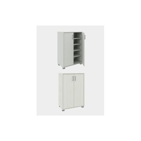 MOBILE BASSO 2A MULTIUSO 60X35X90 CM BIANCO FRASS