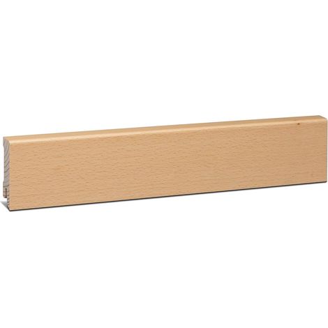 KGM Parkettleiste Buche ungedämpft lackiert 16x58mm Modern Profil