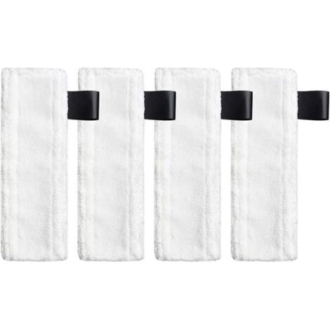 4 chiffons de nettoyage de rechange pour nettoyeurs vapeur Karcher EasyFix SC2, SC3, SC4, SC5 (1/3)