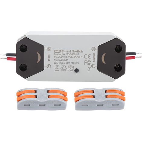 Interrupteur intelligent WiFi DIY avec télécommande universelle compatible avec Alexa et Google Home (1/5)