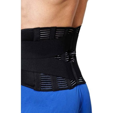 Ceinture Soutien Lombaire - Large - Ajustable - Respirante - Pour Activités Sportives - 1 Pièce