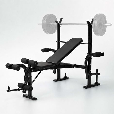 Multifunctional Home Gym Bench with Adjustable Backrest (1/5)