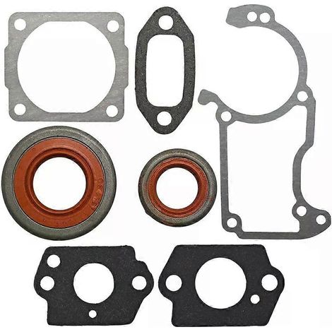 Kit de joints avec joint d'huile pour tronçonneuses Stihl MS240 MS260 024 026. Remplace les pièces 1121 029 0500--JXLGV (1/5)