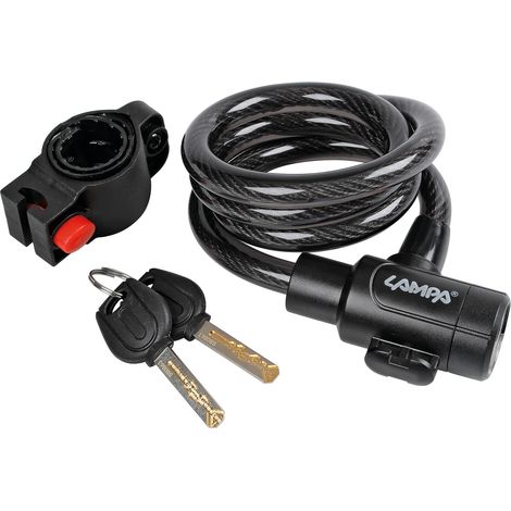 Asper, cavo antifurto in acciaio con luce Led - Ø 12 mm - 100 cm (1/3)