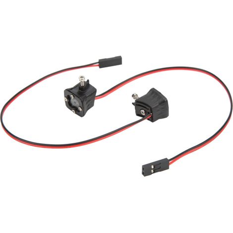 1 Paire de Phares LED Carrés pour Voiture RC 1/10, Projecteurs pour Modèles Réduits et Bricolage (1/5)