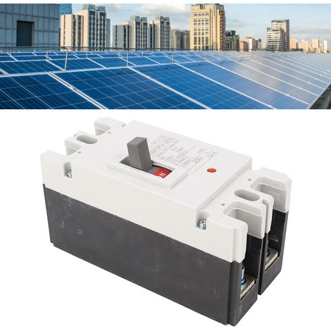 Disjoncteur boîtier moulé ZYM1PV-250 250 A CC avec panneau solaire, interrupteur principal, interrupteur de protection de batterie et sectionneur 1000 V 2P (1/5)
