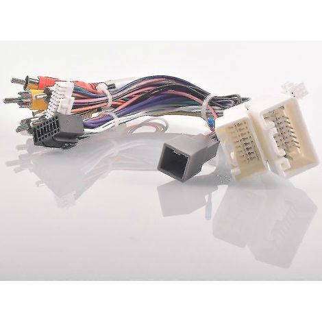 Adaptateur de faisceau de câblage stéréo autoradio Android 16 broches pour Mitsubishi Pajero (14-20) Outlander (14-20) (1/4)