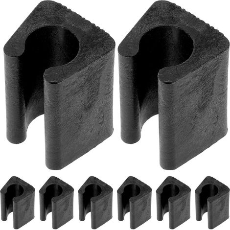 Stück 55 mm schwarze Eckenschützer aus Kunststoff zum Schutz