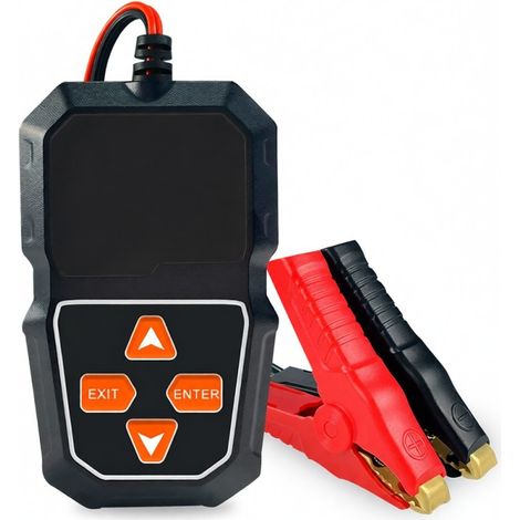 Probador de baterías KONNWEI KW218: Prueba de arranque y carga para baterías de motocicleta de 6 V y baterías de coche y camión de 12 V. (1/5)