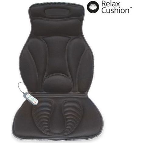 Siège de massage chauffant voiture et bureau - Relax Cushion - Shiatsu Relax