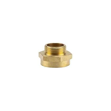 GARDENA 07266-20 Ottone Raccordo filettato di riduzione 33,25 mm (1) AG, 39,0 mm (1 1/4) FI (1/4)