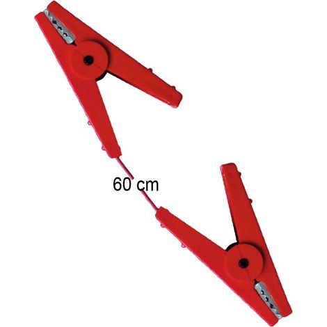 Cavo di connessione doppio in acciaio inox filo 60 cm (1/2)