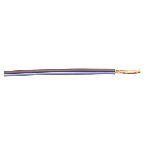 Fil automobile Fil de câblage/Monoconducteur, Marron/Blanc, 1 mm², -40 +100 °C, 600 V, 30m ( Prix pour Bobine de 30 Mètres )
