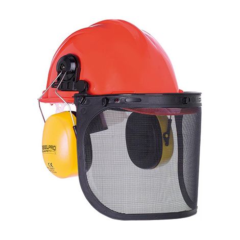 Casco con schermo-cuffie decespugliatore 2088-kf steelpro (1/3)