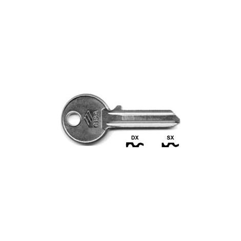 CHIAVI 5 SPINE GRANDI 01310- - 01310001 DX (tipo silca CS 206) - 50 pezzi CISA