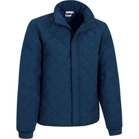 Chaqueta acolchada tejido tipo sándwich industria alimentaria VALENTO NORTHSEA S Azul marino orión (1/3)