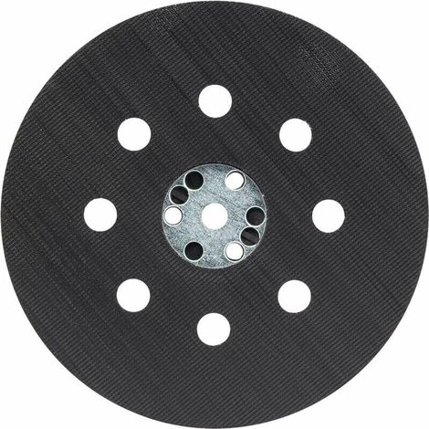 Mittelhartes Schleifpad (für Lack, Spachtelmasse, 8 Löcher, 125 mm, Zubehör für Exzenterschleifer) (1/4)