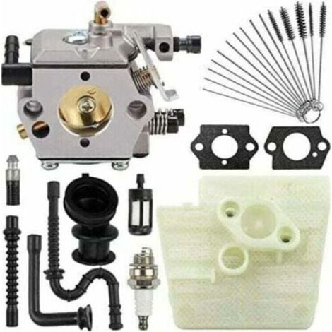 Carburador para motosierra STIHL 024 026 024AV 024S MS240 MS260 Pro, reemplaza WT-194, WT-194-1, 1121 120 0611, con almohadilla de filtro de aire (1/4)