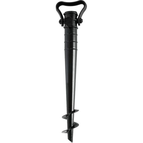 Piquet de parasol, Piquet de sol portable pour parasol, ancrage au sol pour plage, pêche, jardin, patio-JUSCH (1/4)