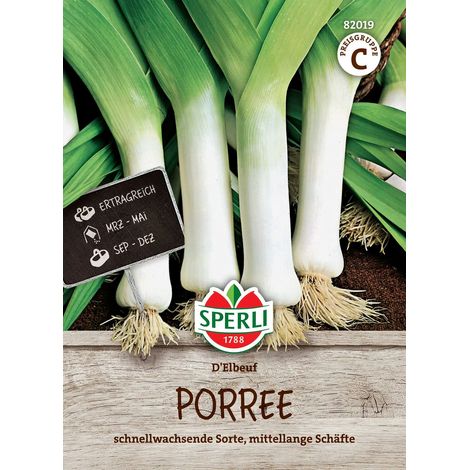 Sperli Porree / Herbstporree D´Elbeuf - Gemüsesamen (1/2)